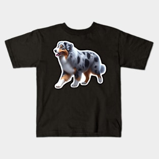 Australian Shepherd Kids T-Shirt